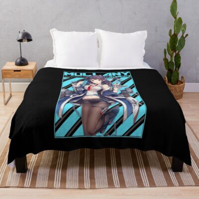 Azur Lane Mullany Perfect Gift Slayer Gift Throw Blanket