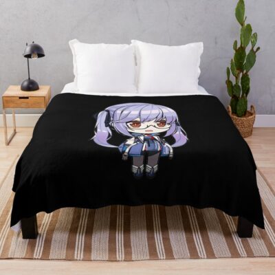 Azur Lane Essex Throw Blanket
