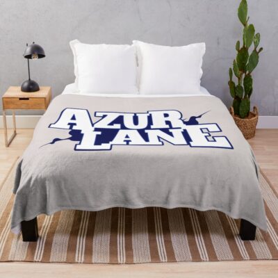 Azur Lane Emblem Logo Throw Blanket