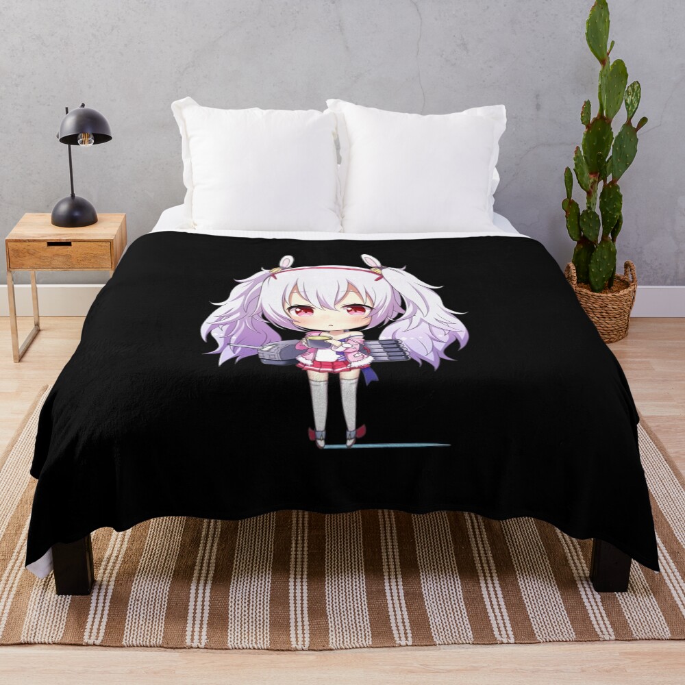 Azur Lane Laffey So Cute Throw Blanket