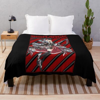 Azur Lane Bismarck Throw Blanket