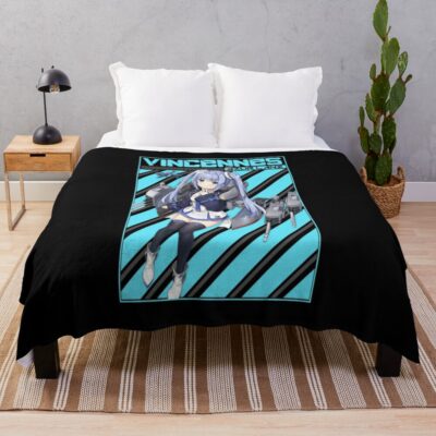 Azur Lane Vincennes Perfect Gift Slayer Gift Throw Blanket