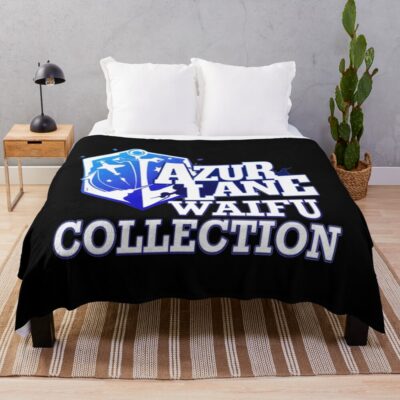 Azur Lane Emblem Waifu Collection Throw Blanket