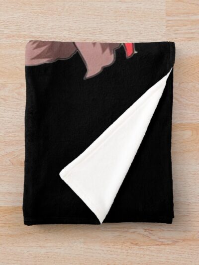 Alternative view of Azur Lane Akagi Throw Blanket