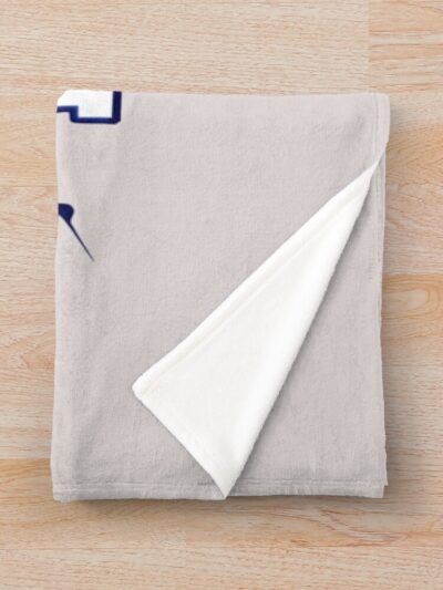 Alternative view of Azur Lane Emblem Logo Throw Blanket