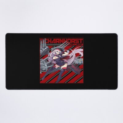 Azur Lane Scharnhorst Red Design Mouse Pad
