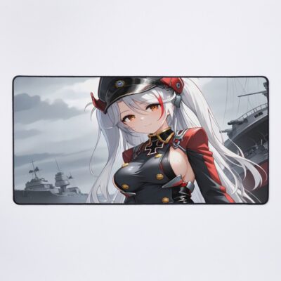 Prinz Eugen Azur Lane Overcast Ocean Uniform Calm Mouse Pad