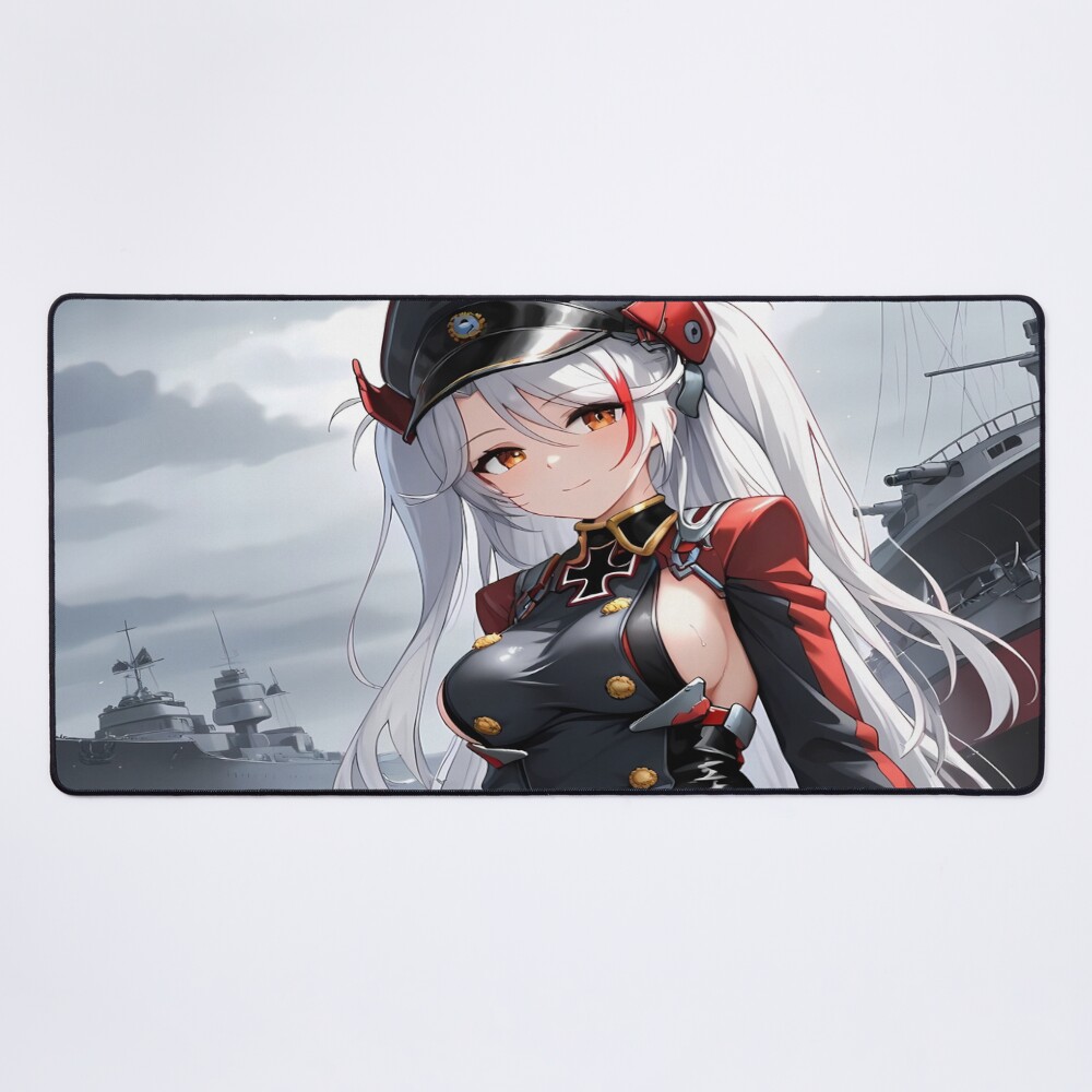 Prinz Eugen Azur Lane Overcast Ocean Uniform Calm Mouse Pad