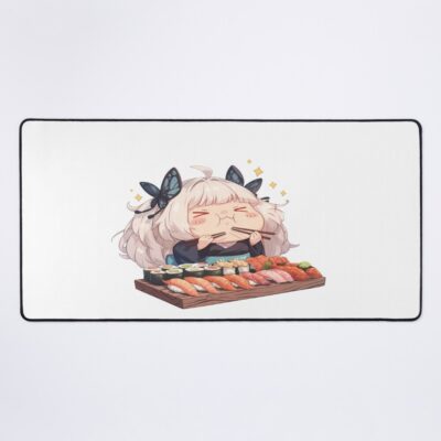Formidable Azur Lane Chibi Kimono Sushi Mood Mouse Pad