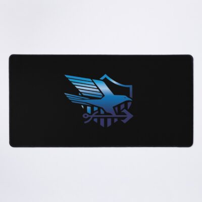 Azur Lane Emblem Blue Logo Mouse Pad