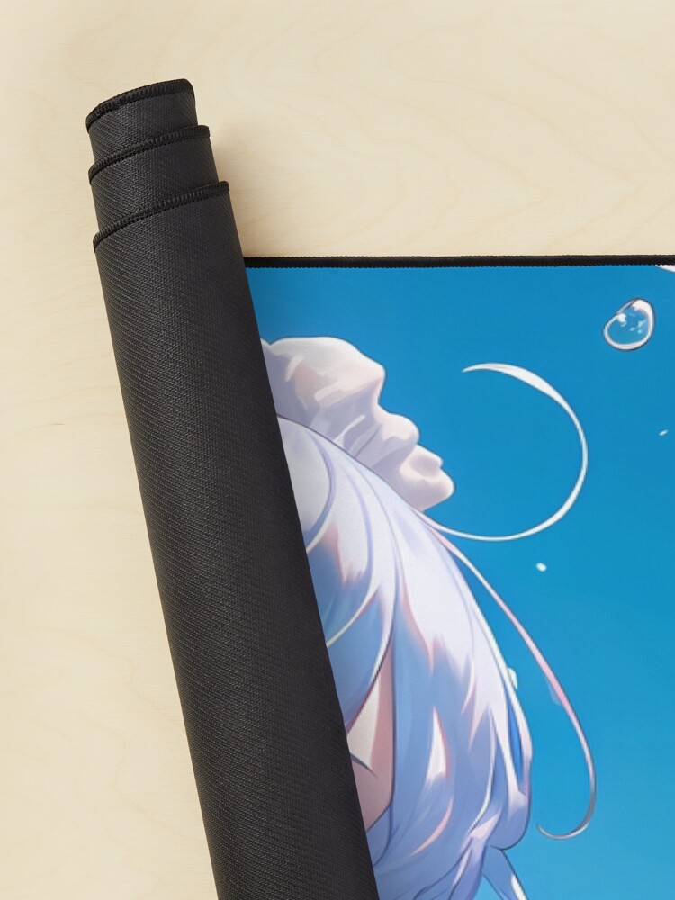 Belfast Azur Lane Ocean Breeze Maid Pastel Waifu Mouse Pad - Image 3