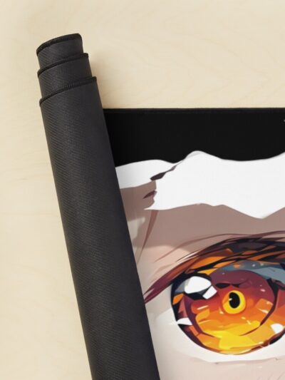 Alternative view of Ayanami Azur Lane Amber Eyes Torn Paper Peek Mouse Pad