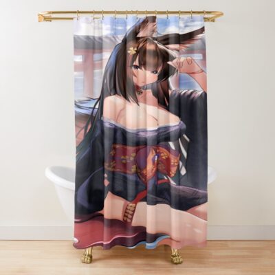 Azur Lane Amagi Sexy Shower Curtain