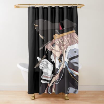 Azur Lane Bismarck Smoke Shower Curtain