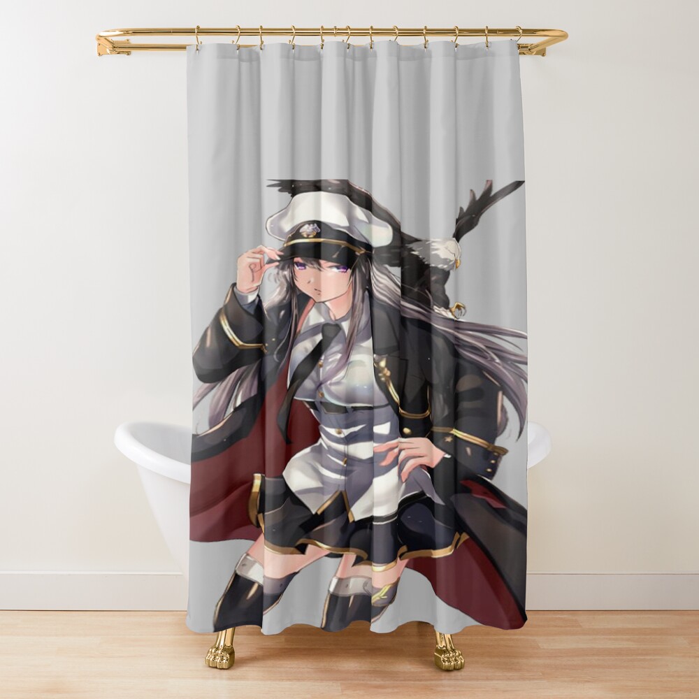 Azur Lane Enterprise Cool Shower Curtain