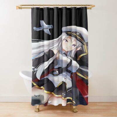 Azur Lane Enterprise Shower Curtain