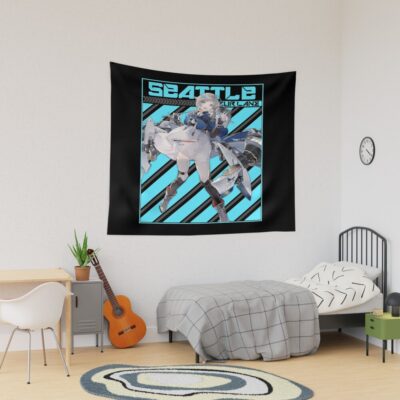 Azur Lane Seattle Perfect Gift Slayer Gift Tapestry