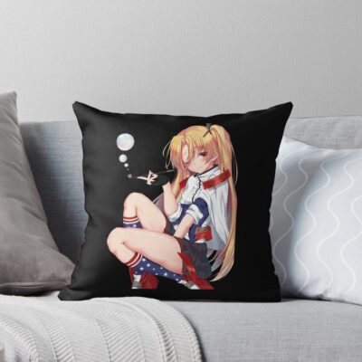 Azur Lane Cleveland Throw Pillow