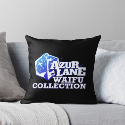 Azur Lane Emblem Waifu Collection Throw Pillow