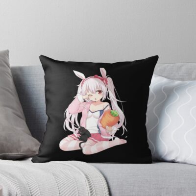 Azur Lane Laffey Throw Pillow