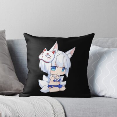 Azur Lane Kaga Throw Pillow