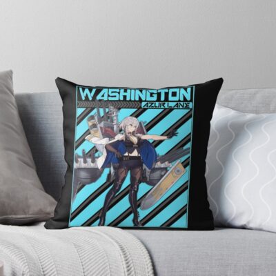Azur Lane Washington Perfect Gift Slayer Gift Throw Pillow