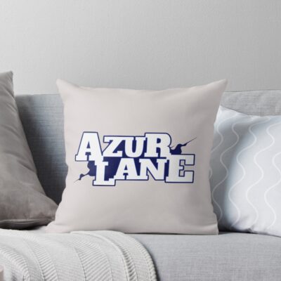 Azur Lane Emblem Logo Throw Pillow