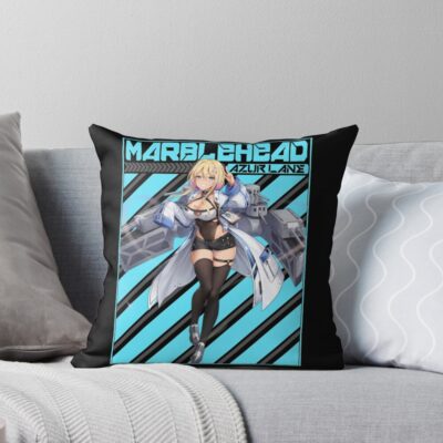 Azur Lane Marblehead Perfect Gift Slayer Gift Throw Pillow