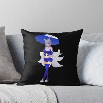 Kaga Azur Lane Umbrella Throw Pillow
