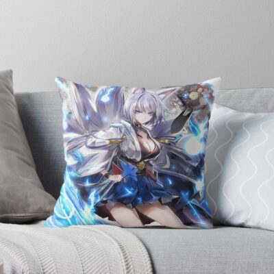 Kaga Throw Pillow