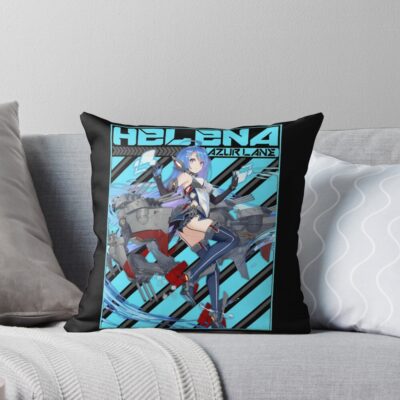 Azur Lane Helena Perfect Gift Slayer Gift Throw Pillow