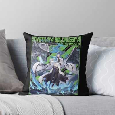 Azur Lane Sovetskaya Belorussiya Perfect Gift Slayer Gift Throw Pillow