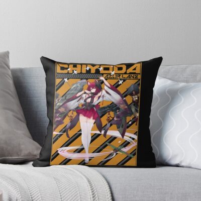 Azur Lane Chiyoda Perfect Gift Slayer Gift Throw Pillow