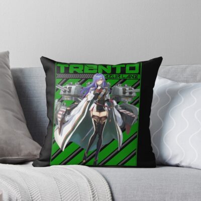 Azur Lane Trento Perfect Gift Slayer Gift Throw Pillow