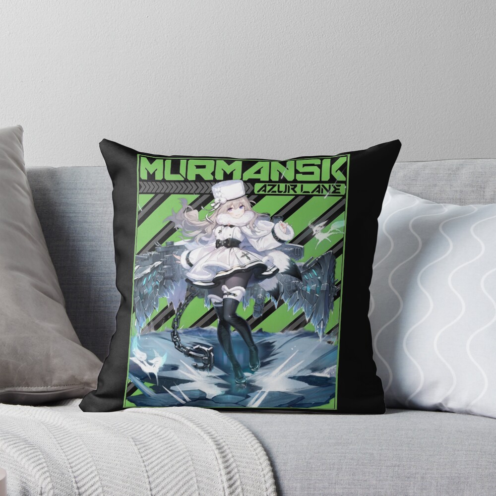 Azur Lane Murmansk Perfect Gift Slayer Gift Throw Pillow