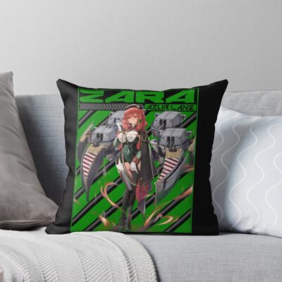 Azur Lane Zara Perfect Gift Slayer Gift Throw Pillow